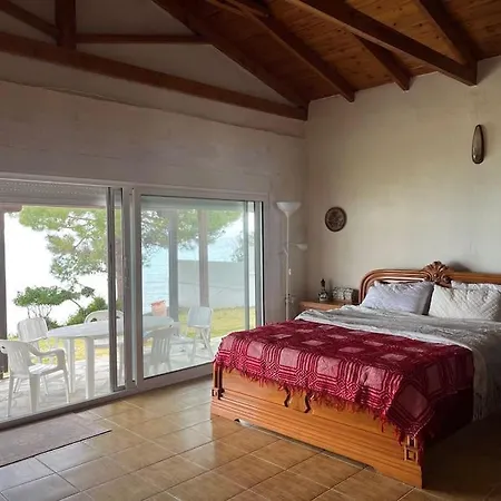 Olga House In Front Of The Holiday home Polychrono