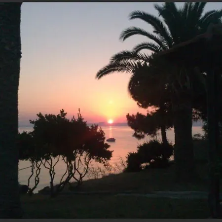 Olga House In Front Of The Holiday home Polychrono